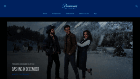 What Paramountnetwork.com website looked like in 2021 (3 years ago)