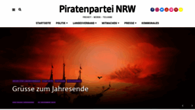 What Piratenpartei-nrw.de website looked like in 2021 (3 years ago)