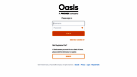 What Portal.oasisassistant.com website looked like in 2021 (3 years ago)