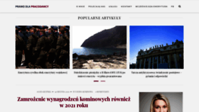 What Prawodlapracodawcy.pl website looked like in 2021 (3 years ago)