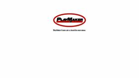 What Playmakercourts.com website looked like in 2021 (3 years ago)