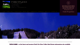 What Parkcity4sale.com website looked like in 2021 (3 years ago)