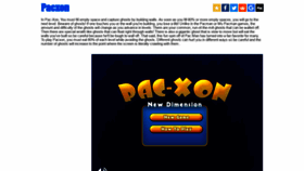What Pacxon.org website looked like in 2021 (3 years ago)