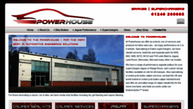 What Powerhouse.uk website looked like in 2021 (3 years ago)