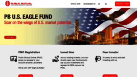 What Publicmutual.com.my website looked like in 2021 (3 years ago)