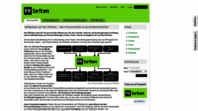 What Prseiten.de website looked like in 2021 (3 years ago)