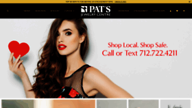 What Patsjewelry.com website looked like in 2021 (3 years ago)
