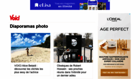 What Photo.voici.fr website looked like in 2021 (3 years ago)