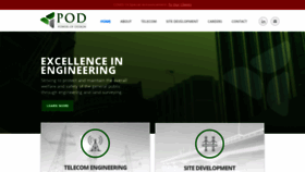 What Podgrp.com website looked like in 2021 (3 years ago)