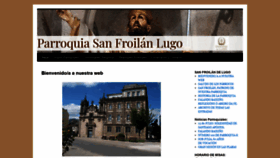What Parroquiasanfroilanlugo.es website looked like in 2021 (3 years ago)