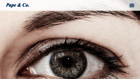 What Pape-co.de website looked like in 2021 (5 years ago)