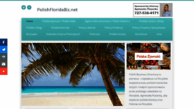 What Polishfloridabiz.net website looked like in 2021 (3 years ago)