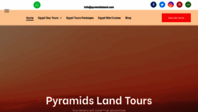 What Pyramidsland.com website looked like in 2021 (3 years ago)