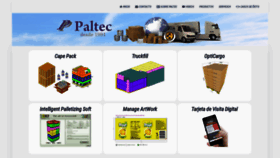 What Paltec.net website looked like in 2021 (3 years ago)