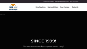 What Premierehomeentertainment.com website looked like in 2021 (3 years ago)
