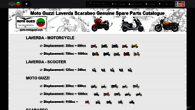 What Parts-motoguzzi.com website looked like in 2021 (3 years ago)