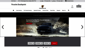 What Porschesouthpoint.com website looked like in 2021 (3 years ago)