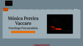 What Psicologabarcelona.com website looked like in 2021 (3 years ago)