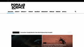 What Popsci.com.tr website looked like in 2021 (3 years ago)