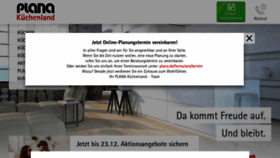 What Plana.de website looked like in 2021 (3 years ago)