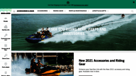 What Parts.sea-doo.com website looked like in 2021 (3 years ago)