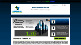 What Providing24.com website looked like in 2021 (3 years ago)