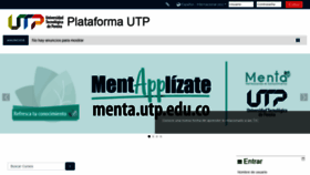 What Plataforma.utp.edu.co website looked like in 2021 (3 years ago)