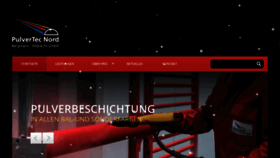 What Pulverbeschichtung-gmbh.de website looked like in 2021 (3 years ago)