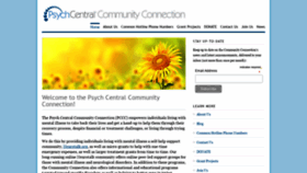 What Psychcentral.org website looked like in 2021 (3 years ago)