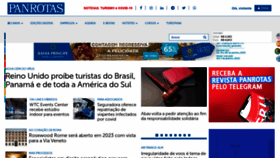 What Panrotas.com.br website looked like in 2021 (3 years ago)