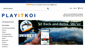 What Playitkoi.com website looked like in 2021 (3 years ago)