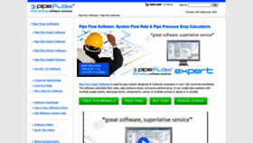 What Pipeflow.com website looked like in 2021 (3 years ago)