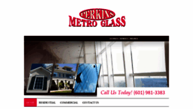 What Perkinsmetroglass.com website looked like in 2021 (3 years ago)