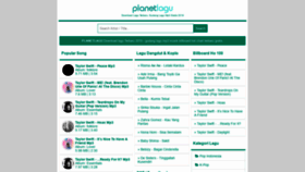 What Planetlagu8.wapku.net website looked like in 2021 (3 years ago)