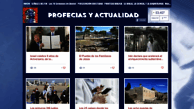 What Profeciasyactualidad.org website looked like in 2021 (3 years ago)