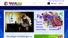 What Palast-der-spiele.de website looked like in 2021 (3 years ago)