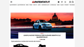 What Patentati.it website looked like in 2021 (3 years ago)