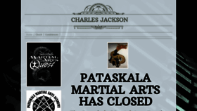 What Pataskalamartialarts.com website looked like in 2021 (3 years ago)