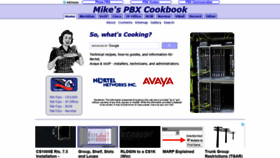 What Pbxbook.com website looked like in 2021 (3 years ago)