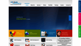 What Pixelsinfotech.com website looked like in 2021 (3 years ago)