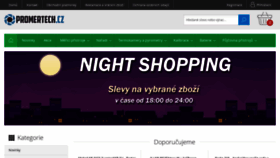 What Promertech.cz website looked like in 2021 (5 years ago)