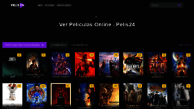 What Pelis24.app website looked like in 2021 (3 years ago)