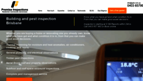 What Premiseinspections.com.au website looked like in 2021 (3 years ago)