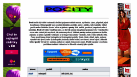 What Pocity.cz website looked like in 2021 (3 years ago)