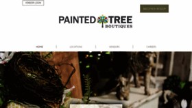 What Paintedtreemarketplace.com website looked like in 2021 (3 years ago)