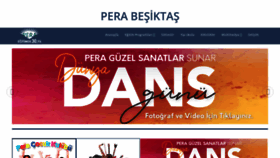 What Perasanatbesiktas.com website looked like in 2021 (3 years ago)