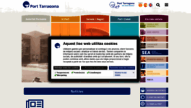 What Porttarragona.cat website looked like in 2021 (3 years ago)