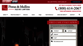 What Pintas.com website looked like in 2021 (4 years ago)