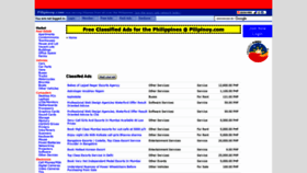 What Pilipinoy.com website looked like in 2021 (4 years ago)