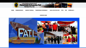 What Patikab.go.id website looked like in 2021 (3 years ago)